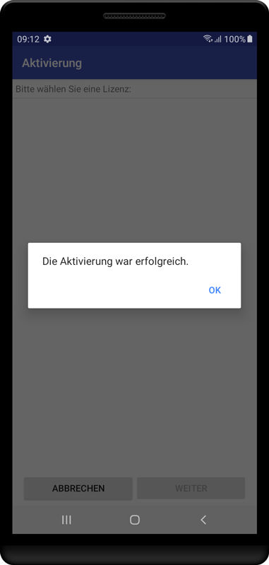 Die Android Spy App ist nun aktiviert.